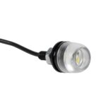 GLOBOSTAR® PLATELIGHT 81632 Φως Πινακίδας & DRL LED 3W/6W 270lm/540lm 120° DC 12V Αδιάβροχο IP65 Ψυχρό Λευκό 6000K – Μαύρο – Μ1.8 x Π3.8 x Υ1.8cm / Q0.5cm – Πακέτο 2 Τεμαχίων – 1 Χρόνο Εγγύηση