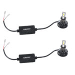 GloboStar® 82021 H3 F2 Line KIT Βασικού Φωτισμού Αυτοκινήτου & Φορτηγού 3rd Generation Can-Bus Series LED CREE CXB COB 30/60W 3500lm/7000lm DC 12V Αδιάβροχο IP65 Ψυχρό Λευκό 6000K