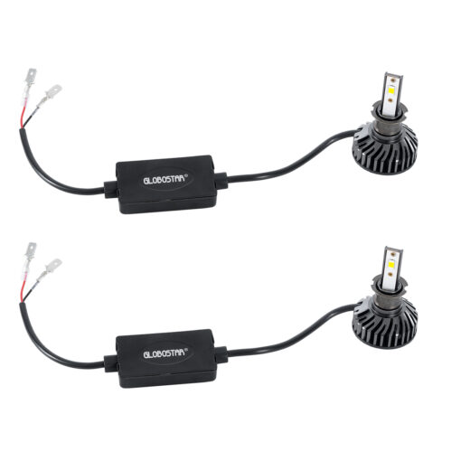 GloboStar® 82021 H3 F2 Line KIT Βασικού Φωτισμού Αυτοκινήτου & Φορτηγού 3rd Generation Can-Bus Series LED CREE CXB COB 30/60W 3500lm/7000lm DC 12V Αδιάβροχο IP65 Ψυχρό Λευκό 6000K