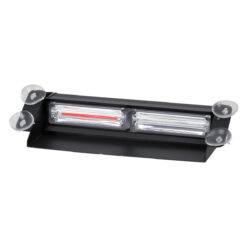 Alternative view of GloboStar® 85117 PRO Series Μπάρα Σήμανσης με Βεντούζες για Παρμπρίζ Οχήματος Αστυνομίας για Αυτοκίνητα & Φορτηγά 13 Προγραμμάτων Φωτισμού LED CREE CXB COB 18W DC 10-30V IP20 Κόκκινο & Μπλε
