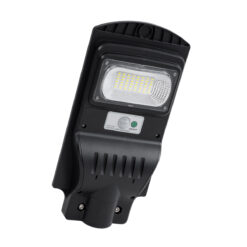 Alternative view of GLOBOSTAR® STREETB 85341 Φωτιστικό Δρόμου LED 30W 1500lm 120° DC 5V με Ενσωματωμένο Φωτοβολταϊκό Panel 6V 6W & Επαναφορτιζόμενη Μπαταρία Li-ion 3.2V 5000mAh με Αισθητήρα Κίνησης-Ημέρας-Νύχτας Αδιάβροχο IP65 Ψυχρό Λευκό 6000K - Μαύρο - Μ20 x Π40 x Υ6cm - 2 Χρόνια Εγγύηση