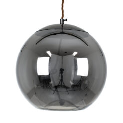 Alternative view of GLOBOSTAR® ΑΧΤΟΝ 00749 Μοντέρνο Κρεμαστό Φωτιστικό Οροφής LED 7W 500lm 180° AC 220-240V IP20 Θερμό Λευκό 2700K - Sanan SMD Chip - Μαύρο & Μαύρο Φιμέ - Μ30 x Π30 x Υ30cm - 2 Χρόνια Εγγύηση