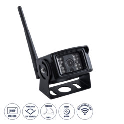 Alternative view of GloboStar® 86071 WiFi Έγχρωμη Κάμερα 1800P HD Οπισθοπορείας Αυτοκινήτου-Φορτηγού DC 12-24V 120° με Parking Lines Αδιάβροχη IP68 - Μαύρο