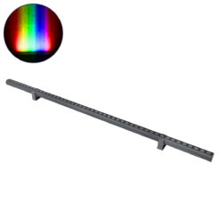 Alternative view of GLOBOSTAR® WASHERSTELLAR 90577 Μπάρα Φωτισμού Wall Washer LED 12W 1020lm 30° DC 24V Αδιάβροχο IP67 Πολύχρωμο RGBW Dimmable DMX512 - Bridgelux SMD Chip - Γκρι Ανθρακί - Μ100 x Π3.2 x Υ3cm - 3 Χρόνια Εγγύηση