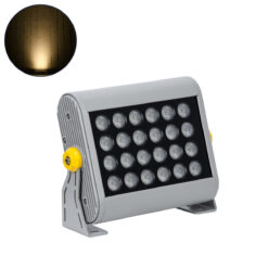 Alternative view of GLOBOSTAR® FLOODHENA 90638 Προβολέας Σποτ Wall Washer LED 24W 2160lm 30° AC 220-240V Αδιάβροχο IP65 Θερμό Λευκό 2700K - Bridgelux SMD Chip - Γκρι Ανθρακί - Μ22.5 x Π6 x Υ16.5cm - 3 Χρόνια Εγγύηση