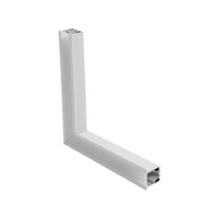 Alternative view of GLOBOSTAR® ALP-CORNER-SIDE90 RECESSA 61788 Χωνευτό Προφίλ Αλουμινίου Γωνία με Λευκό Γαλακτερό Πατητό Κάλυμμα για Ταινίες LED IP20 - Λευκό Ματ - Μ30 x Π3.5 x Υ4cm