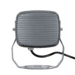 GLOBOSTAR® FLOODXENA 90125 Προβολέας Σποτ Wall Washer LED 12W 1020lm 10° AC 220-240V Αδιάβροχο IP65 Φούξια – Bridgelux SMD Chip – Γκρι Ανθρακί – Μ13.5 x Π11 x Υ15cm – 3 Χρόνια Εγγύηση