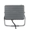 GLOBOSTAR® FLOODXENA 90129 Προβολέας Σποτ Wall Washer LED 24W 2760lm 10° AC 220-240V Αδιάβροχο IP65 Φυσικό Λευκό 4500K – Bridgelux SMD Chip – Γκρι Ανθρακί – Μ18 x Π13.5 x Υ18cm – 3 Χρόνια Εγγύηση