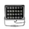 GLOBOSTAR® FLOODXENA 90131 Προβολέας Σποτ Wall Washer LED 24W 2040lm 10° AC 220-240V Αδιάβροχο IP65 Μπλε – Bridgelux SMD Chip – Γκρι Ανθρακί – Μ18 x Π13.5 x Υ18cm – 3 Χρόνια Εγγύηση