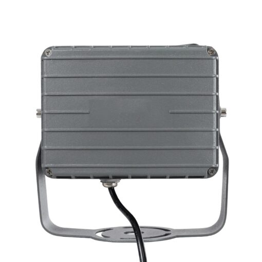 GLOBOSTAR® FLOODXENA 90132 Προβολέας Σποτ Wall Washer LED 24W 2040lm 10° AC 220-240V Αδιάβροχο IP65 Φούξια – Bridgelux SMD Chip – Γκρι Ανθρακί – Μ18 x Π13.5 x Υ18cm – 3 Χρόνια Εγγύηση
