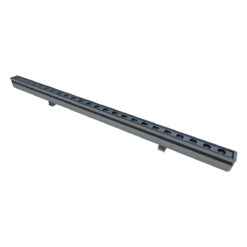 GLOBOSTAR® WASHERMARGO 90151 Μπάρα Φωτισμού Wall Washer LED 24W 2640lm 30° DC 24V Αδιάβροχο IP66 Θερμό Λευκό 2700K Dimmable – Bridgelux SMD Chip – Γκρι Ανθρακί – Μ100 x Π4 x Υ5cm – 3 Χρόνια Εγγύηση