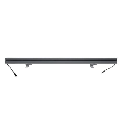 GLOBOSTAR® WASHERMARGO 90153 Μπάρα Φωτισμού Wall Washer LED 24W 2880lm 30° DC 24V Αδιάβροχο IP66 Ψυχρό Λευκό 6000K Dimmable – Bridgelux SMD Chip – Γκρι Ανθρακί – Μ100 x Π8.5 x Υ4cm – 3 Χρόνια Εγγύηση