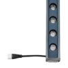 GLOBOSTAR® WASHERMARGO 90155 Μπάρα Φωτισμού Wall Washer LED 24W 2040lm 30° DC 24V Αδιάβροχο IP66 Ροζ Dimmable – Bridgelux SMD Chip – Γκρι Ανθρακί – Μ100 x Π4 x Υ5cm – 3 Χρόνια Εγγύηση