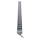 GLOBOSTAR® WASHERMOZA 90158 Μπάρα Φωτισμού Wall Washer LED 48W 5200lm 10-30° DC 24V Αδιάβροχο IP66 Θερμό Λευκό 2700K Dimmable – Bridgelux SMD Chip – Γκρι Ανθρακί – Μ100 x Π8 x Υ12cm – 3 Χρόνια Εγγύηση