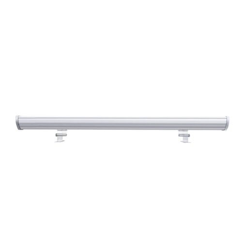 GLOBOSTAR® WASHERMOZA 90158 Μπάρα Φωτισμού Wall Washer LED 48W 5200lm 10-30° DC 24V Αδιάβροχο IP66 Θερμό Λευκό 2700K Dimmable – Bridgelux SMD Chip – Γκρι Ανθρακί – Μ100 x Π8 x Υ12cm – 3 Χρόνια Εγγύηση