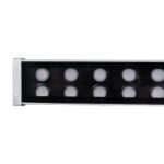 GLOBOSTAR® WASHERMOZA 90158 Μπάρα Φωτισμού Wall Washer LED 48W 5200lm 10-30° DC 24V Αδιάβροχο IP66 Θερμό Λευκό 2700K Dimmable – Bridgelux SMD Chip – Γκρι Ανθρακί – Μ100 x Π8 x Υ12cm – 3 Χρόνια Εγγύηση