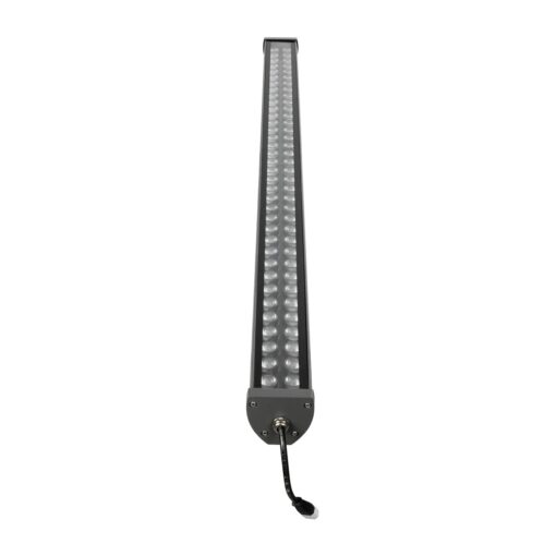 GLOBOSTAR® WASHERMOZA 90168 Μπάρα Φωτισμού Wall Washer LED 72W 6120lm 10-30° DC 24V Αδιάβροχο IP66 Μπλε Dimmable – Bridgelux SMD Chip – Γκρι Ανθρακί – Μ100 x Π14 x Υ7cm – 3 Χρόνια Εγγύηση