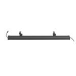 GLOBOSTAR® WASHERMOZA 90168 Μπάρα Φωτισμού Wall Washer LED 72W 6120lm 10-30° DC 24V Αδιάβροχο IP66 Μπλε Dimmable – Bridgelux SMD Chip – Γκρι Ανθρακί – Μ100 x Π14 x Υ7cm – 3 Χρόνια Εγγύηση