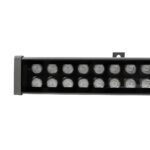 GLOBOSTAR® WASHERMOZA 90168 Μπάρα Φωτισμού Wall Washer LED 72W 6120lm 10-30° DC 24V Αδιάβροχο IP66 Μπλε Dimmable – Bridgelux SMD Chip – Γκρι Ανθρακί – Μ100 x Π14 x Υ7cm – 3 Χρόνια Εγγύηση