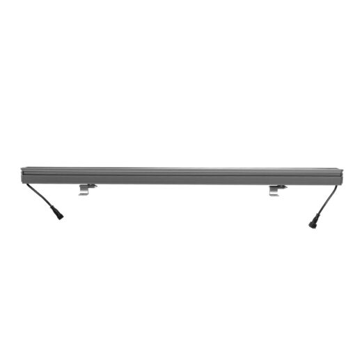 GLOBOSTAR® WASHERMOZA 90170 Μπάρα Φωτισμού Wall Washer LED 72W 6120lm 10-30° DC 24V Αδιάβροχο IP66 Πολύχρωμο RGB Dimmable – Bridgelux SMD Chip – Γκρι Ανθρακί – Μ100 x Π5 x Υ4cm – 3 Χρόνια Εγγύηση