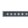 GLOBOSTAR® WASHERMOZA 90170 Μπάρα Φωτισμού Wall Washer LED 72W 6120lm 10-30° DC 24V Αδιάβροχο IP66 Πολύχρωμο RGB Dimmable – Bridgelux SMD Chip – Γκρι Ανθρακί – Μ100 x Π5 x Υ4cm – 3 Χρόνια Εγγύηση