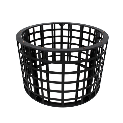 GloboStar® BASULCO 90248 Μεταλλικό Cabinet με Διάμετρο D150cm για Δημιουργία Στρόγγυλου LED Video Wall Curved με τα Εύκαμπτα Πλακίδια Ψηφιακής Οθόνης 32x16cm SKU:90232 IP20 – Φ150 x Υ96cm