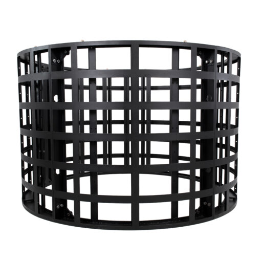 GloboStar® BASULCO 90248 Μεταλλικό Cabinet με Διάμετρο D150cm για Δημιουργία Στρόγγυλου LED Video Wall Curved με τα Εύκαμπτα Πλακίδια Ψηφιακής Οθόνης 32x16cm SKU:90232 IP20 – Φ150 x Υ96cm