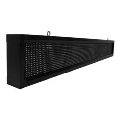 GLOBOSTAR® DISPLAY 90264 Κυλιόμενη Ψηφιακή Επιγραφή P10 Μονής Όψης LED AC 220-240V Αδιάβροχο IP54 Πορτοκαλί - WiFi Control μέσω FK APP - Αισθητήρας Θερμοκρασίας & Υγρασίας - Μ168 x Π9 x Υ24cm - 2 Χρόνια Εγγύηση