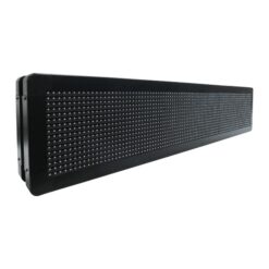 GLOBOSTAR® DISPLAY 90304 Κυλιόμενη Ψηφιακή Επιγραφή P10 Διπλής Όψης LED AC 220-240V Αδιάβροχο IP65 Πορτοκαλί - WiFi Control μέσω FK APP - Αισθητήρας Θερμοκρασίας & Υγρασίας - Μ104 x Π12 x Υ20cm - 2 Χρόνια Εγγύηση