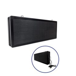 GLOBOSTAR® DISPLAY 90325 Κυλιόμενη Ψηφιακή Επιγραφή P10 Διπλής Όψης LED AC 220-240V Αδιάβροχο IP65 RGB - WiFi Control μέσω FK APP - Αισθητήρας Θερμοκρασίας & Υγρασίας - Μ104 x Π12 x Υ40cm - 2 Χρόνια Εγγύηση
