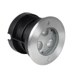 Alternative view of GLOBOSTAR® UNDERWATERHUNI 90415 Υποβρύχιο Χωνευτό Σποτ για Σιντριβάνια/Πισίνες LED 3W 300lm 30° DC 24V Αδιάβροχο IP68 Ψυχρό Λευκό 6000K Dimmable - Bridgelux SMD Chip - Ανοξείδωτο Ατσάλι SS304 - Μ10 x Π10 x Υ7.6cm / Q9cm - 3 Χρόνια Εγγύηση
