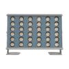 GLOBOSTAR® FLOODHENO 999-0263 Προβολέας Σποτ Wall Washer LED 24W 2040lm 30° AC 220-240V Αδιάβροχο IP67 Ultra Θερμό Λευκό 2200K – Bridgelux SMD Chip – Γκρι – Μ24 x Π11 x 16.5cm – 3 Χρόνια Εγγύηση