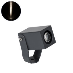 Alternative view of GloboStar® TREELIGHT-TREEMARO 90473 Σποτ Φωτισμού Ειδικό για Φυτά - Δέντρα LED 3W 345lm 8° DC 24V Αδιάβροχο IP67 Μ3.5 x Π6.4 x Υ10cm Φυσικό Λευκό 4500K - Γκρι Ανθρακί - 3 Years Warranty