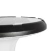 Globostar® SQUARE 90504 Φωτιστικό Κεφαλής Post Top Πλατείας/Πάρκου/Κήπου LED 25W 1000lm με Ανιχνευτή Κίνησης και Αισθητήρα Νυχτός IP65 Ψυχρό Λευκό 6000K – 2 Χρόνια Εγγύηση