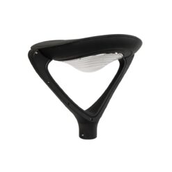 GLOBOSTAR® SQUARE 90507 Φωτιστικό Στύλου/Κολώνας Πλατείας/Πάρκου/Κήπου με Ασύρματο Χειριστήριο LED 20W 800lm 120° Ενσωματωμένο Φωτοβολταϊκό Panel 6V 20W & Επαναφορτιζόμενη Μπαταρία Li-ion 3.2V 20000mAh με Αισθητήρα Κίνησης-Ημέρας-Νύχτας Αδιάβροχο IP65 Θερμό Λευκό 2700K – Μαύρο- Μ60 x Π47 x Υ48cm – 2 Χρόνια Εγγύηση