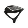 GLOBOSTAR® SQUARE 90507 Φωτιστικό Στύλου/Κολώνας Πλατείας/Πάρκου/Κήπου με Ασύρματο Χειριστήριο LED 20W 800lm 120° Ενσωματωμένο Φωτοβολταϊκό Panel 6V 20W & Επαναφορτιζόμενη Μπαταρία Li-ion 3.2V 20000mAh με Αισθητήρα Κίνησης-Ημέρας-Νύχτας Αδιάβροχο IP65 Θερμό Λευκό 2700K – Μαύρο- Μ60 x Π47 x Υ48cm – 2 Χρόνια Εγγύηση