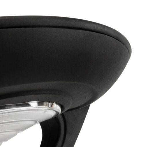 GLOBOSTAR® SQUARE 90507 Φωτιστικό Στύλου/Κολώνας Πλατείας/Πάρκου/Κήπου με Ασύρματο Χειριστήριο LED 20W 800lm 120° Ενσωματωμένο Φωτοβολταϊκό Panel 6V 20W & Επαναφορτιζόμενη Μπαταρία Li-ion 3.2V 20000mAh με Αισθητήρα Κίνησης-Ημέρας-Νύχτας Αδιάβροχο IP65 Θερμό Λευκό 2700K – Μαύρο- Μ60 x Π47 x Υ48cm – 2 Χρόνια Εγγύηση