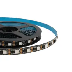 GLOBOSTAR® DIGIPRO 90604 Ψηφιακή Pixel Addressable Ταινία LED 14.4W/m 864lm/m 120° DC 12V IP20 60 x SMD5050 Chip/m 60 x Pixel/m Πολύχρωμο RGB Dimmable SPI/TTL Protocol IC TM1812 - Sanan SMD Chip - Μ500 x Π1 x Υ0.2cm - Ρολό 5 Μέτρων - 5 Χρόνια Εγγύηση