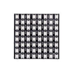 Alternative view of GLOBOSTAR® DIGIPLATE 90607 Ψηφιακή Pixel Addressable Πλακέτα LED 15.3W 918lm 120° DC 5V IP20 64 x SMD5050 Chip 64 x Pixel Πολύχρωμο RGB Dimmable SPI/TTL Protocol IC WS2812/SK6812 - Sanan SMD Chip - Μ8 x Π8 x Υ0.2cm - 5 Χρόνια Εγγύηση