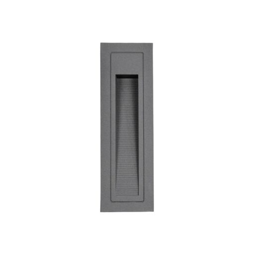 kelvo® STEPART KLV-101-0093 Χωνευτό Φωτιστικό Σκαλοπατιού / Διαδρόμου LED 3W 375lm 45° AC 220-240V Αδιάβροχο IP65 Θερμό Λευκό 2700K – Lumileds SMD Chip & TÜV SÜD Driver – Γκρι Ανθρακί Ματ – Μ6.5 x Π6.5 x Υ21cm / Q5.4 x 18.9cm – 5 Χρόνια Εγγύηση