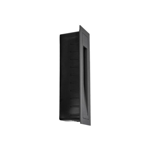 kelvo® STEPART KLV-101-0093 Χωνευτό Φωτιστικό Σκαλοπατιού / Διαδρόμου LED 3W 375lm 45° AC 220-240V Αδιάβροχο IP65 Θερμό Λευκό 2700K – Lumileds SMD Chip & TÜV SÜD Driver – Γκρι Ανθρακί Ματ – Μ6.5 x Π6.5 x Υ21cm / Q5.4 x 18.9cm – 5 Χρόνια Εγγύηση