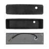 kelvo® STEPART KLV-101-0093 Χωνευτό Φωτιστικό Σκαλοπατιού / Διαδρόμου LED 3W 375lm 45° AC 220-240V Αδιάβροχο IP65 Θερμό Λευκό 2700K – Lumileds SMD Chip & TÜV SÜD Driver – Γκρι Ανθρακί Ματ – Μ6.5 x Π6.5 x Υ21cm / Q5.4 x 18.9cm – 5 Χρόνια Εγγύηση