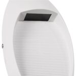 kelvo® STEPART KLV-101-0103 Φωτιστικό Σκαλοπατιού / Διαδρόμου LED 3W 375lm 45° AC 220-240V Αδιάβροχο IP65 Θερμό Λευκό 2700K – Lumileds SMD Chip & TÜV SÜD Driver – Λευκό Ματ – Μ13 x Π5.5 x Υ26cm – 5 Χρόνια Εγγύηση