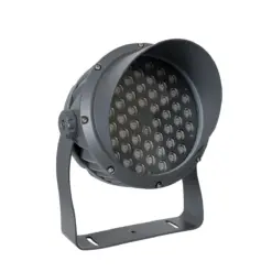 Alternative view of GLOBOSTAR® FLOODIMO 90743 Προβολέας Σποτ Wall Washer με Αντιθαμβωτική Γρίλια LED 54W 4860lm 10° AC 220-240V Αδιάβροχο IP67 Θερμό Λευκό 2700K - Bridgelux SMD Chip - Γκρι Ανθρακί - Μ26 x Π28 x Υ35cm - 3 Χρόνια Εγγύηση