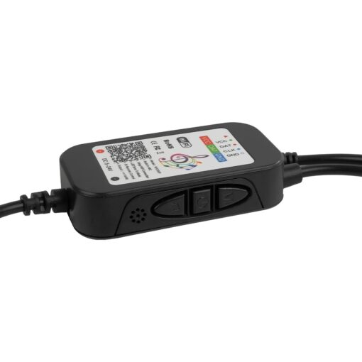 GLOBOSTAR® DIGISTRIP 90758 Σετ Ψηφιακής Pixel Addressable Ταινίας με RF Ασύρματο Χειριστήριο & Λειτουργία μέσω WiFi APP LED 36W/5m 2880lm/5m 120° DC 5V με USB 2.0 IP20 150 x SMD5050 Chip/5m 150 x Pixel/5m Πολύχρωμο RGB Dimmable SPI/TTL Protocol – Sanan SMD Chip – Μ500 x Π1 x Υ0.2cm – Ρολό 5 Μέτρων – 5 Χρόνια Εγγύηση