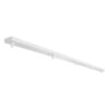 GLOBOSTAR® WALLBASE 77526 Γραμμική Μεταλλική Ροζέτα για Κρέμαση 5 Φωτιστικών – Λευκό – Μ120 x Π5 x Υ4cm