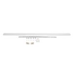 GLOBOSTAR® WALLBASE 77526 Γραμμική Μεταλλική Ροζέτα για Κρέμαση 5 Φωτιστικών – Λευκό – Μ120 x Π5 x Υ4cm