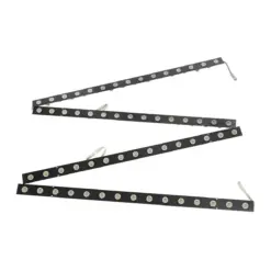 Alternative view of GloboStar® 90830 4 x Digital Pixel Addressable Facade Aluminum Bars - 4 x Ψηφιακές Μπάρες Αλουμινίου Πρόσοψης Κτιρίων LED SMD 3535 45W 60LED 60PIXEL SPI/TTL Protocol IC UCS512B 2700lm 120° DC 12V IP67 RGB - Μαύρο Σώμα - Μ400 x Π4.5 x Υ3.6cm - 4 Μπάρες