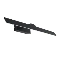Alternative view of GLOBOSTAR® MIRROR 60517 Μοντέρνο Φωτιστικό Τοίχου - Απλίκα Καθρέπτη Μπάνιου LED 14W 1680lm 120° AC 220-240V IP54 Φυσικό Λευκό 4500K - Lumileds SMD Chip & TÜV SÜD Driver - Μαύρο Ματ - Μ58 x Π15 x Υ6cm - 2 Χρόνια Εγγύηση