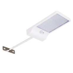 Alternative view of GLOBOSTAR® RASOL 71467 Προβολέας με Ανιχνευτή PIR / Αισθητήρα Κίνησης LED 4W 200lm 120° DC 5V με Φωτοβολταϊκό Panel 5V 0.3W & Επαναφορτιζόμενη Μπαταρία Li-ion 3.2V 2200mAh Αδιάβροχο IP65 Ψυχρό Λευκό 6000K - Sanan SMD Chip - Λευκό - Μ18.5 x Π11 x Υ3cm - 2 Χρόνια Εγγύηση